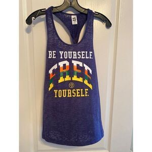NWT‎ Zumba XS Twisted Racerback Tank